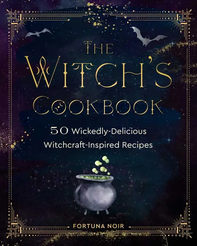 The Witch's Cookbook by Fortune Noir — 50 Witchcraft-Inspired Recipes Grimoire