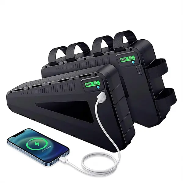 60V25Ah LG battery cells Ebike Battery with 4A Charger,50A Smart BMS , XT60 Connector, Long Range TriangleLithium Battery for Motors under 3000W Electric Bike, Commutingand Off-Road Riding(no  logo)