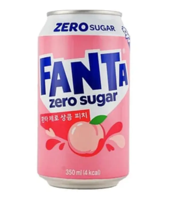Fanta Zero Sugar Fresh Peach 350ml Fanta Zero Sugar Fresh Peach 350ml