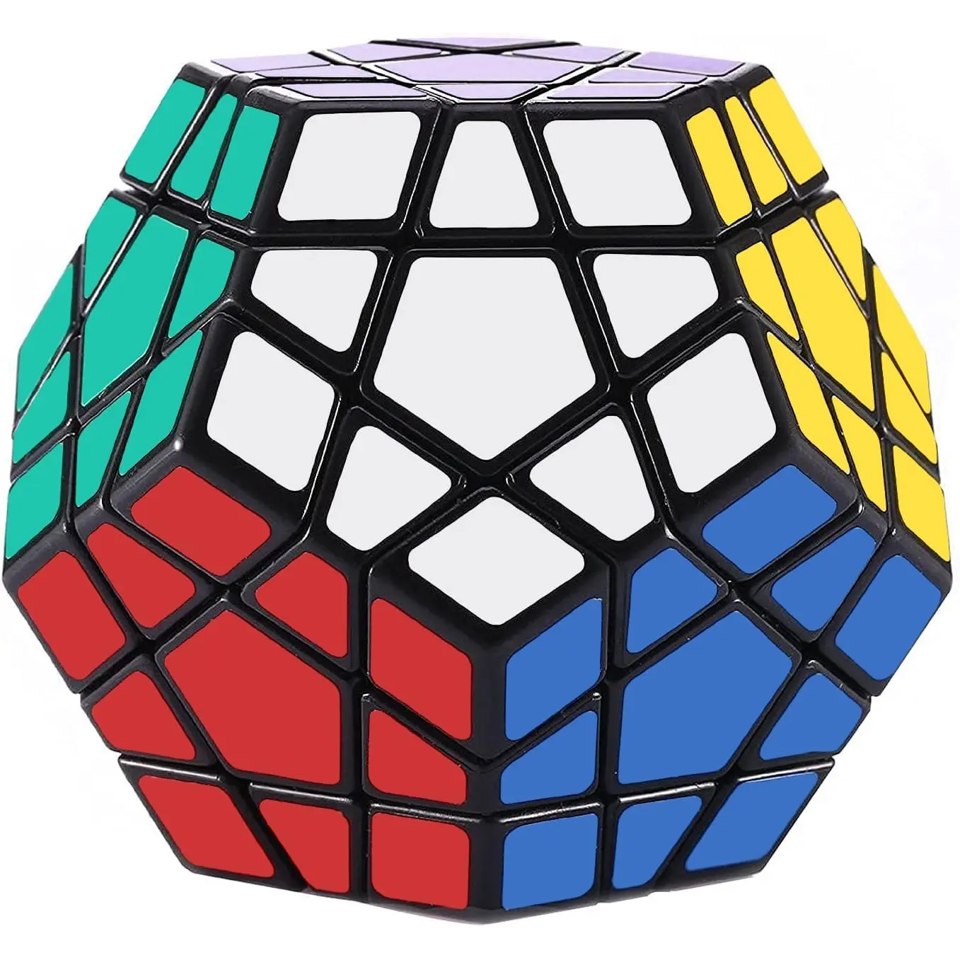 Megaminx Speed Cube 3x3x3: Pentagonal Speed Cube Puzzle Toy