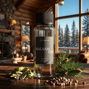 Balsam Fir Fragrance Oil - Woody Aromatic Scented Oil for Aromatherapy Diffusers & Christmas Decor