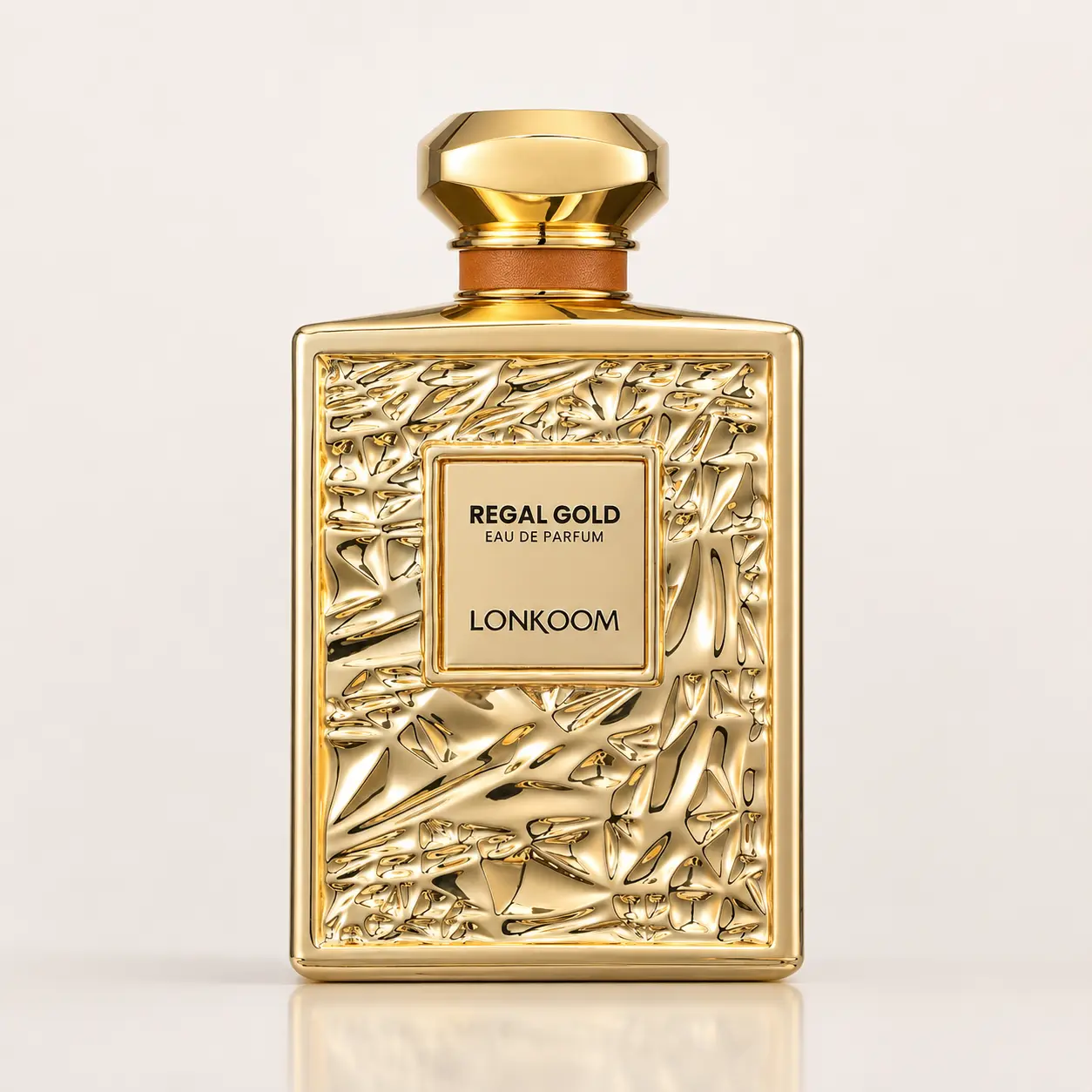 Lonkoom Regal Golden Vanilla Women's Perfume (100mL/3 to 3.9 fl oz) - 24-Month Shelf Life, Delightful Fragrance, Addictive Scent, Tropical Fruits, Musk, Heliotrope Base, Daily Wear, Brunch-Ready for Adults