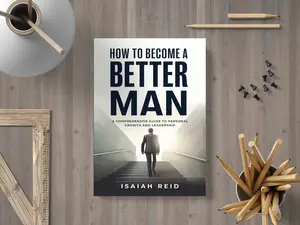 How To Become A Better Man: Self Help Book for Men’s Growth, Confidence, and Leadership