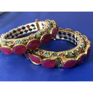 B2 Madhuri Navratan Bangles ( SHIPS IN 3 WEEKS )