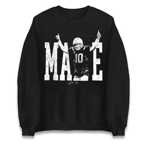 Patriot Apparel, Drake Maye New England Football Sweatshirt, T-shirt, Retro Oversized Apparel Sweatshirt, Patriot Fan Apparel, Classic New England Fan Pullover, New England Football Supporter Gift