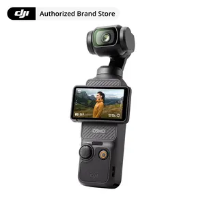 DJI Osmo Pocket 3, Vlogging Cameras with 1'' CMOS & 4K/120fps Vlog Camera, 3-Axis Stabilization, Fast Focusing, Face/Object Tracking, Digital Vlogging Camera for YouTube