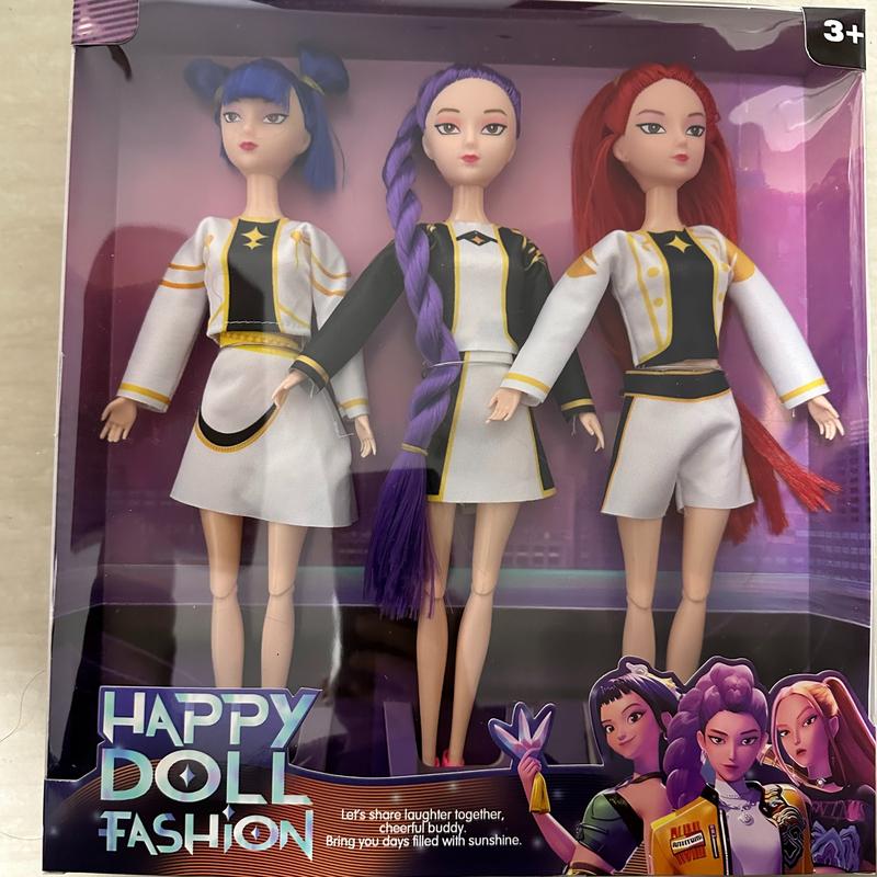 K-Pop Hunter Girl Doll Lumimira Zoey Rubber Figure Toy Wholesale Christmas Gift, Collectible Anime Character Plushie, Unique Holiday Present Idea, Fashion Vinyl Figure