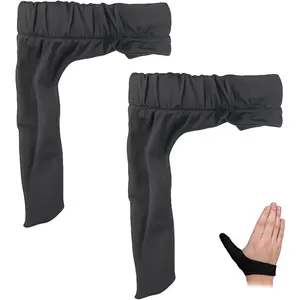 2 Pack Right Hand Bowling Gloves for Men - Comfortable Thumb Protection, Prevents Blisters and Calluses for Bowling Enthusiasts