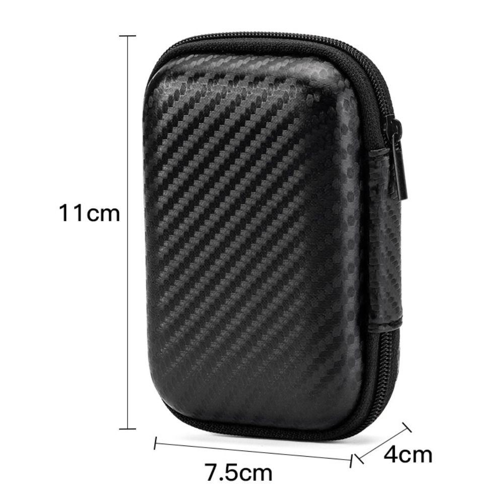 Portable EVA Phone Charger Shaver Zipper Bag Protection Case Hard Disk Data Cable Headphone Storage Pocket Pouch