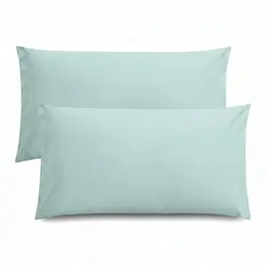 Microfiber Pillowcase Set 2 Pieces, Sealed Pillowcase Cover, Soft and Wrinkle-Free, Ideal for Sofa and Guest Room Use