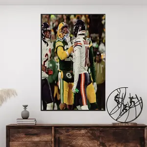 Luther Burden Photo Poster, Chicago vs Green Bay Football Wall Art for Fans Home Decor ( Unframed-Print Only ) ( Unframed - Print Only )