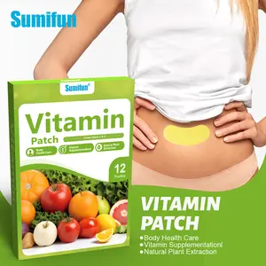 Sumifun Vitamin Supplement Patch HYPOALLERGENIC PATCH Biotin Patch Helps Optimize Calcium absorption & Distribution for Household with Natural Ingredients K000074