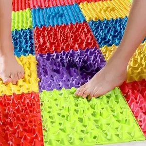 4Pcs Adults Acupressure Foot Massage Mat Reflexology Walk Autism Sensory Toys Therapy Juguetes Divertidos