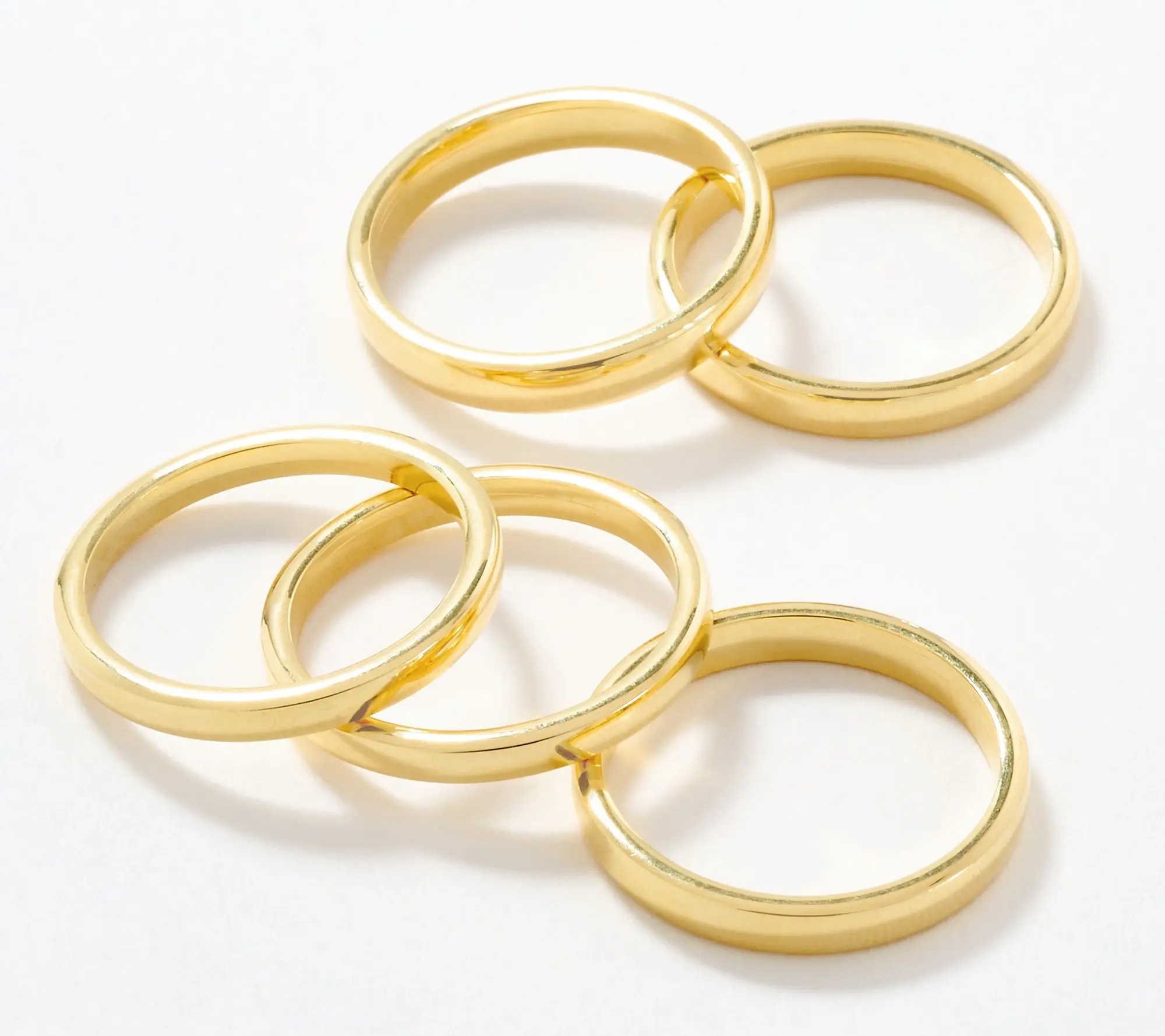 David Markstein Bronze Premiere Set of 5 Stacking Rings