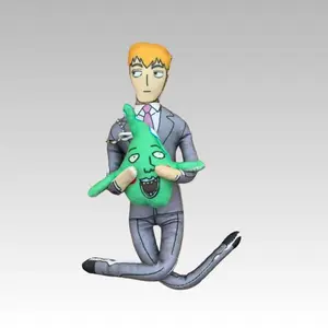 Mob 100 Plush Doll Abstract Toy Dimple Kageyama Shigeo Figure Doll Reigen Arataka Toys deformable Design DIY model Birthday Gift