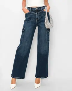 90s Wide Leg Cargo Jeans