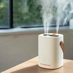 One aromatherapy humidifier, large capacity, quiet operation, adjustable mist output, suitable for home use, bedroom, and living room; also a great gift for friends and family, perfect for Christmas and New Year's.