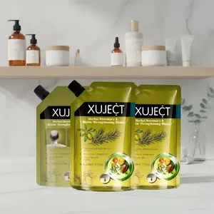 XUJECT Rosemary Nourishing & Revitalizing Shampoo 14.8 fl oz Promotes Hair Growth Soft Voluminous for Men Women Reduces Hair Loss Buy One Get One Free Offer