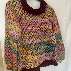 Handmade crochet sweater