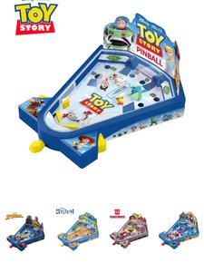 World Tech Toys Mini Tabletop Pinball Toy – Spidey and His Amazing Friends, Spider-Man (Marvel), Toy Story, Stitch & Transformers – Interactive Kids Game with Working Paddles & Launcher