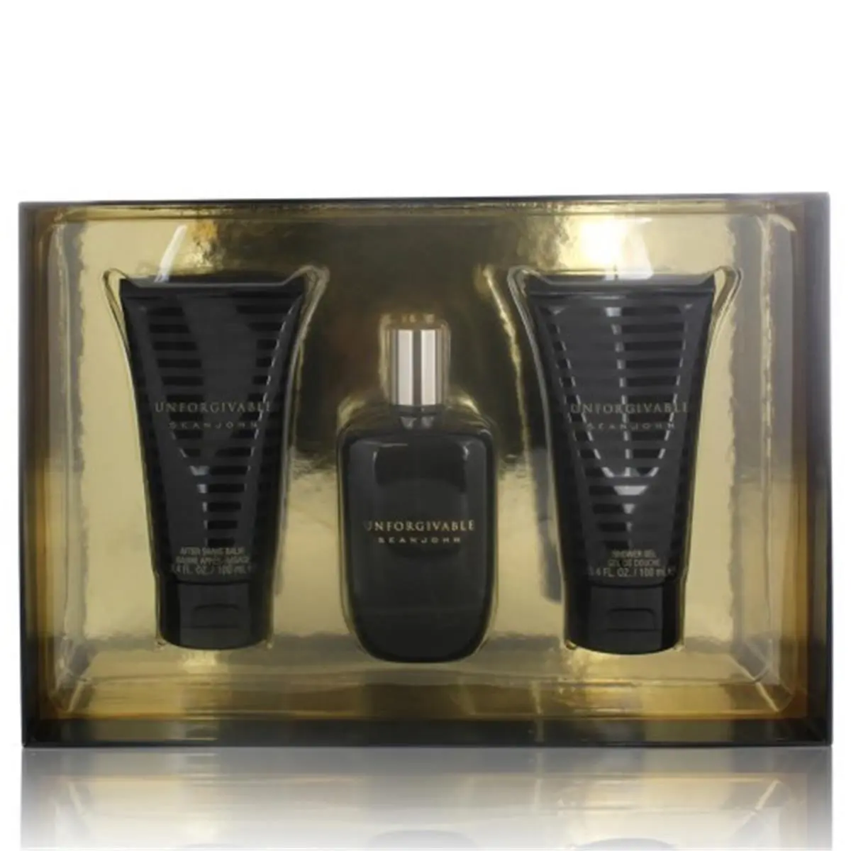 Sean John 212 MAIN Unforgivable 3-Piece Eau De Toilette Spray Fragrance Set - 4.2 fl oz Cologne, Box-Packed/Boxed Assortment/Bundle Fragrance Sets, Fresh, Long-Lasting Scent, Portable, Ideal for Daily & Special Occasions
