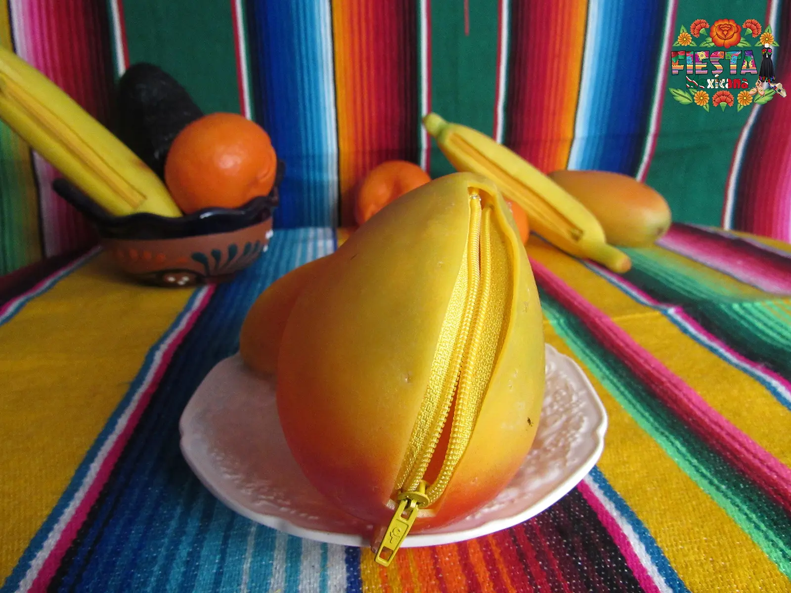 Realistic Mango Coin Purse