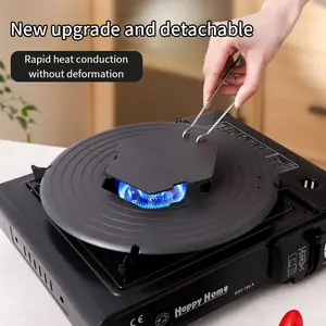 Thermal conductor plate gas stove household removable heat conductor plate heat shield plate anti-burn kitchen