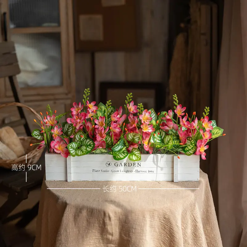 Fence Greenery with Flower Planter, Window Sill & Corner Decorative Privacy Screen Pot garden roses White Babys Breath Bouquet Fence Greenery with Flower Planter, Window Sill & Corner Decorative Privacy Screen Pot garden roses White Babys Breath Bouquet