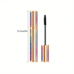 Long Lash Lengthening Black Waterproofing Mascara, 10g Beauty Products Single Cosmetic Makeup Item, Sweat-Resistant, Smudge-Free, Ideal for Beginners