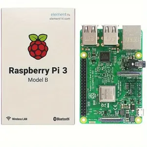Element14 Original Raspberry Pi 3B+ Plus Single-Board Computer (SBC) - 1.4GHz 64-bit Quad-Core ARM Cortex-A53 CPU, LPDDR4, Linux Boards - Compatible for Automation, Media Centers, Retro Gaming