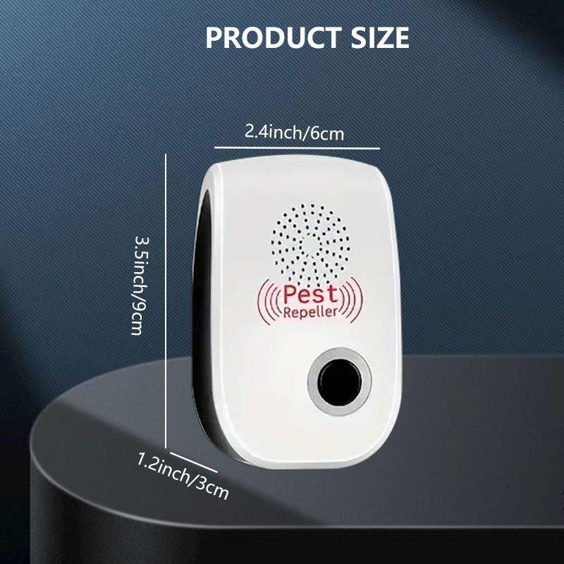 6 units - Indoor Rodent Destroyer, Rodent Destroyer, Ultrasonic Rodent Destroyer, Household and Automotive Rodent Destroyer, Plug in Use