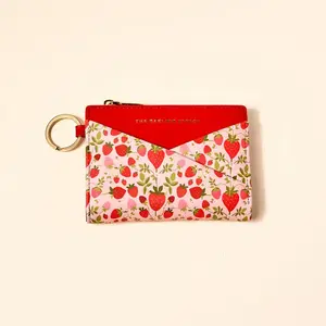 Luxe Pocket Wallet-Strawberry Fields