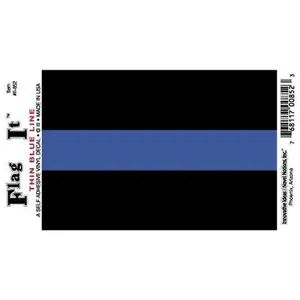THIN BLUE LINE FLAG-IT  852