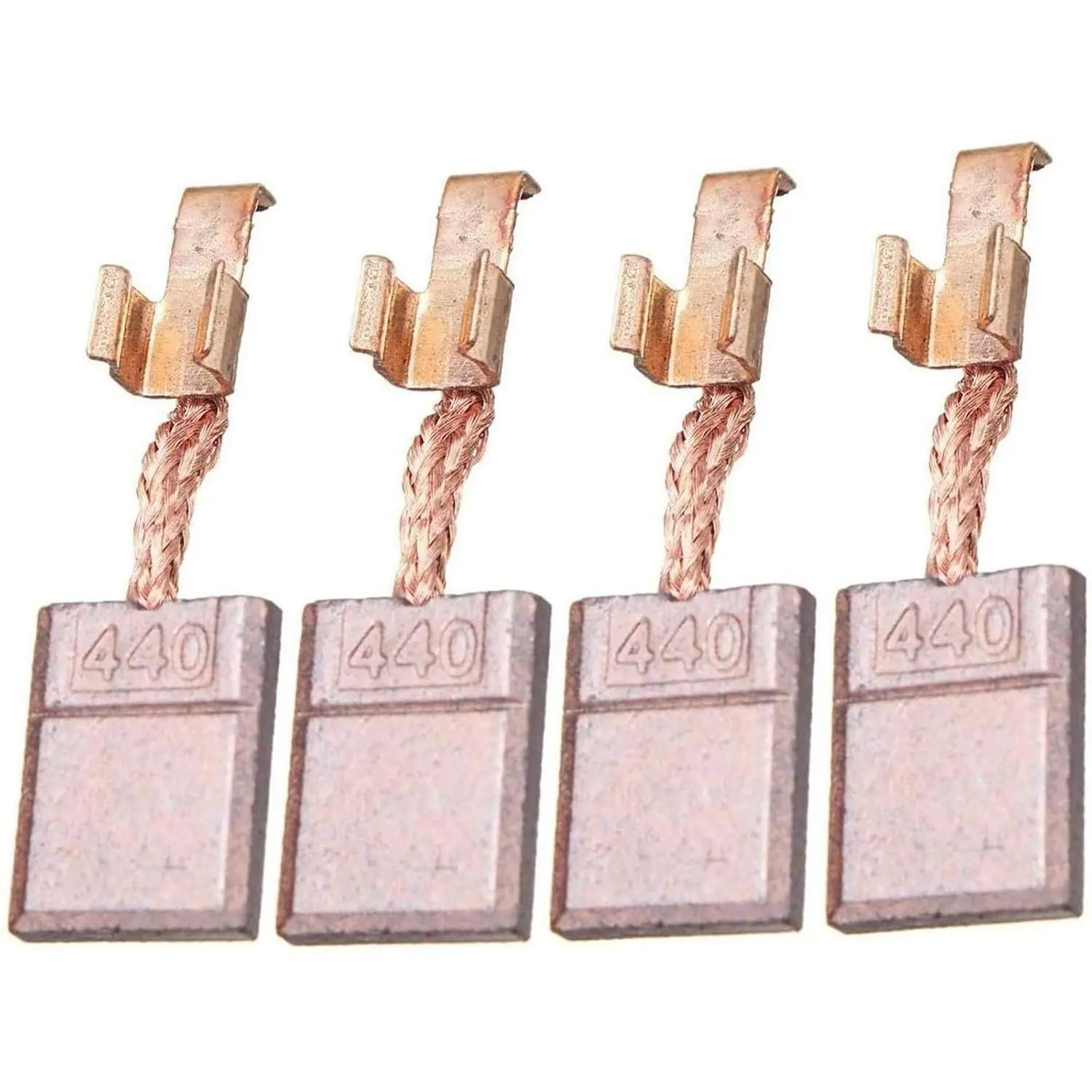 CB440 Carbon Brush Set for Makita CB-440 CB-448 CB-436 195021-6 194427-5 194159-4 TD134D BFS440 BDF446 (4Pack)