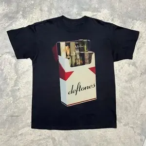 Deftones Tour Rock Music Band Album Black Unisex T-shirt