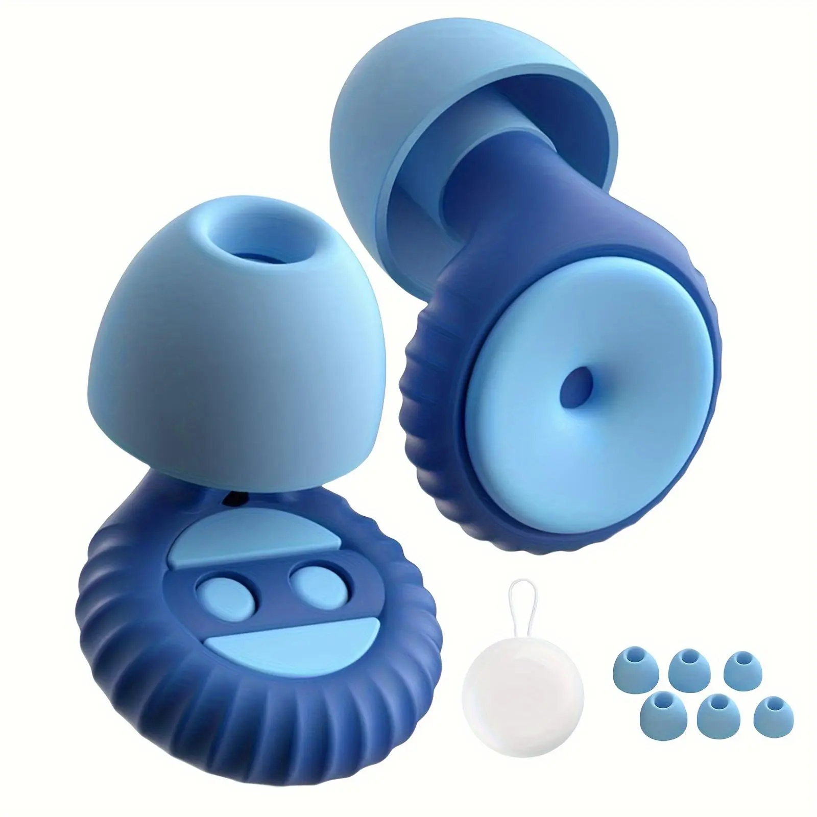 1 Pairs Ear Plugs for Noise Reduction, Ear Plugs for Sleeping Noise Cancelling, Hearing Protection Earplugs for Sleeper, Snorers, Office Worker, Traveler, Commuters, Walkers, Partner