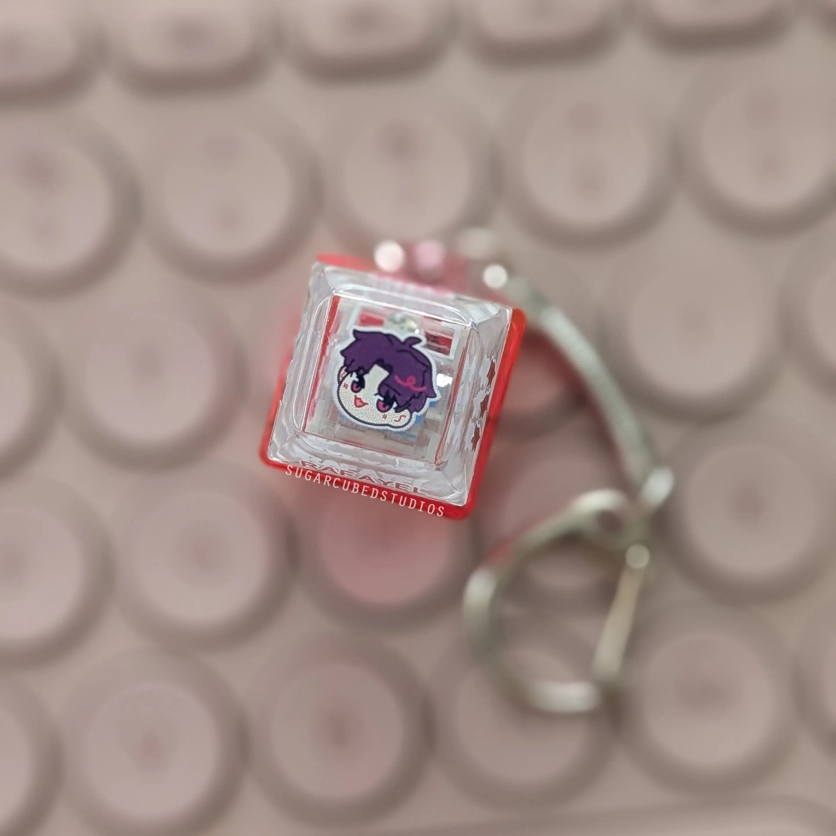 Rafayel - Fidget Keycap Keychain
