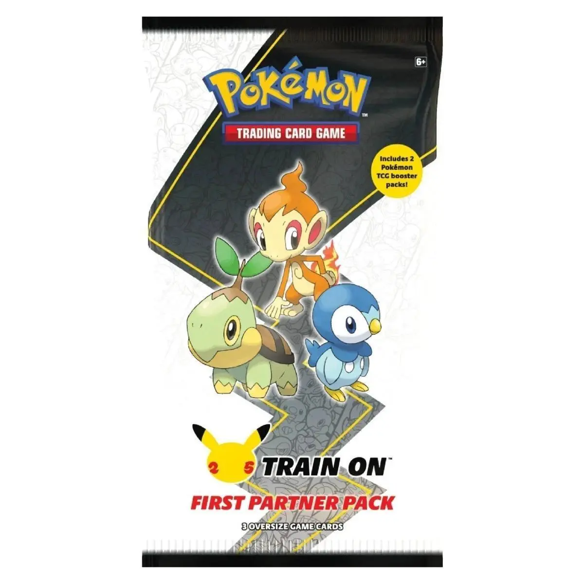 Pokemon First Partner Pack Sinnoh - 3 Jumbo Cards and 2 Packs - TikTok Shop
