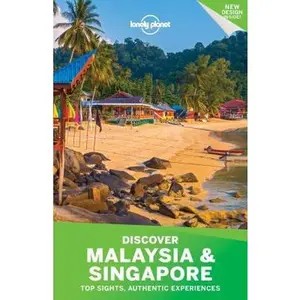 USED Book - Lonely Planet Discover Malaysia & Singapore by Lonely Planet (Paperback) - english