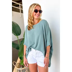 Soft Motion Rib Knit Top - BACK IN STOCK