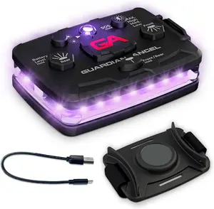 Guardian Angel Elite Series Safety Light (All Infrared) - Rechargeable, Magnetic, Hands-Free Wearable & Multi-Mountable LED Infrared Light for Law Enforcement, First Responders, Military & Rescue Ops