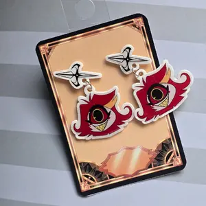Hazbin Hotel Handmade Earrings - Fashion Accessory ANifty