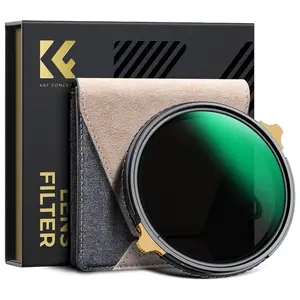 【K&F CONCEPT】Variable ND2-32 & Polarizing Filter 2-in-1 for Camera Lens, Waterproof Scratch Resistant 36 Multi-Coated Lens Filter (Nano-X PRO Series)