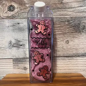 Gingerbread Milk Carton Bottle