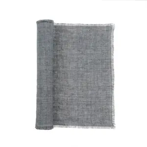 Steel Linen Runner