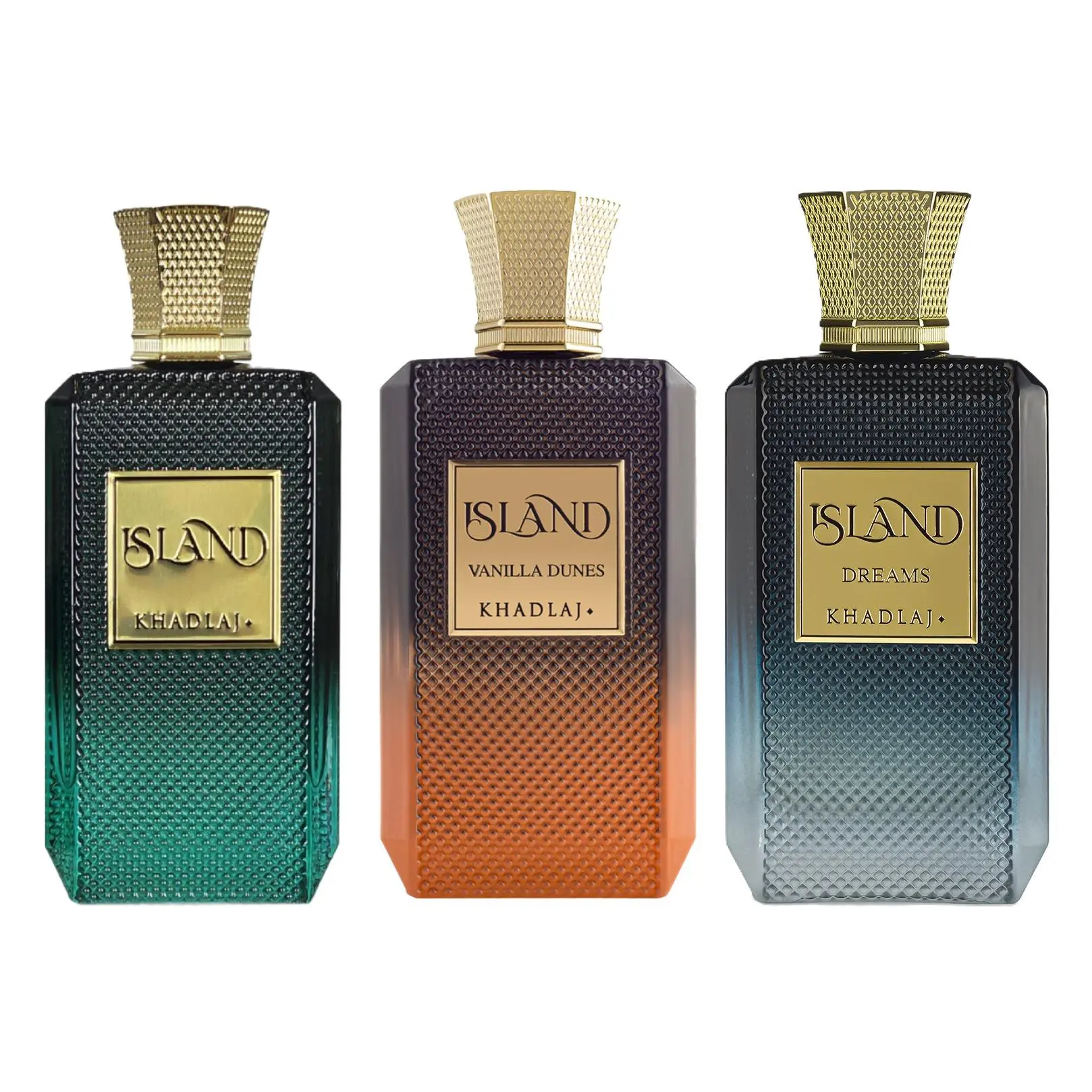 Khadlaj 3 Piece Extrait de Parfum Bundle for Unisex (3.4 Ounce