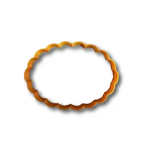Scalloped Oval Cookie Cutter