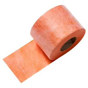 VEVOR Waterproof Membrane for Shower, 0.42 x 98.5 ft 41 sq.ft Waterproofing Tile Membrane, 20 mil Thick Polyethylene Fabric Roll, Easy to Cut for Bathroom, Kitchen, Sauna, Corners, Niches, Tile Joints