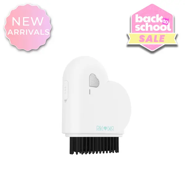 RIKI Styler - Ultra Compact Ceramic Plates Hair Straightener with Negative Ion Technology & USB-C Rechargeable for Travel Friendly Salon Smooth Results