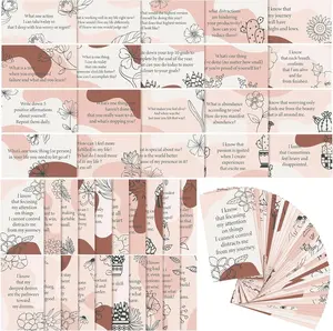 240 count Positive Affirmation Motivational Cards Christmas Affirmation Card Mindful Self Care Message Inspirational Encouragement Meditation Card Daily  for Employee Woman(Boho Rainbow)